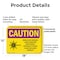 Signmission Radiation & Laser Sign, 12 in H x 18 in W, Plastic, Rectangle OS-2PACK-CR-P-1218-L-10214 - alternate 5